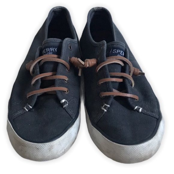 Sperry Pier Wave Slip On Canvas Memory Foam Shoe - Picture 4 of 8